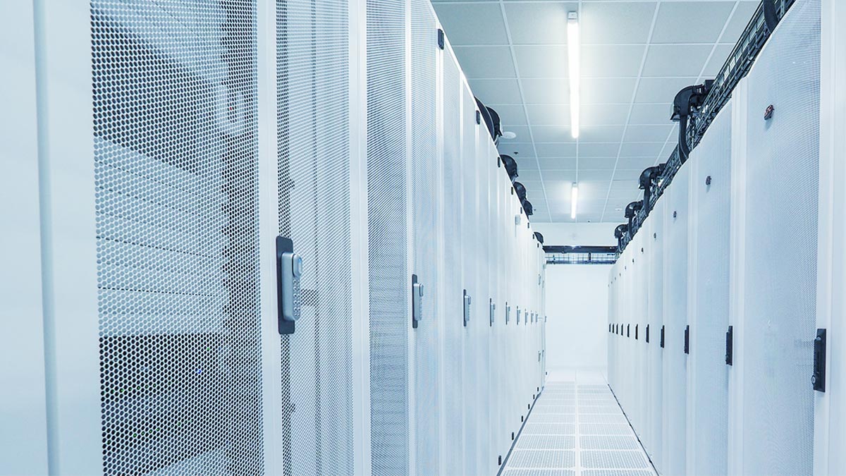 white data center located in Southfield, Michigan