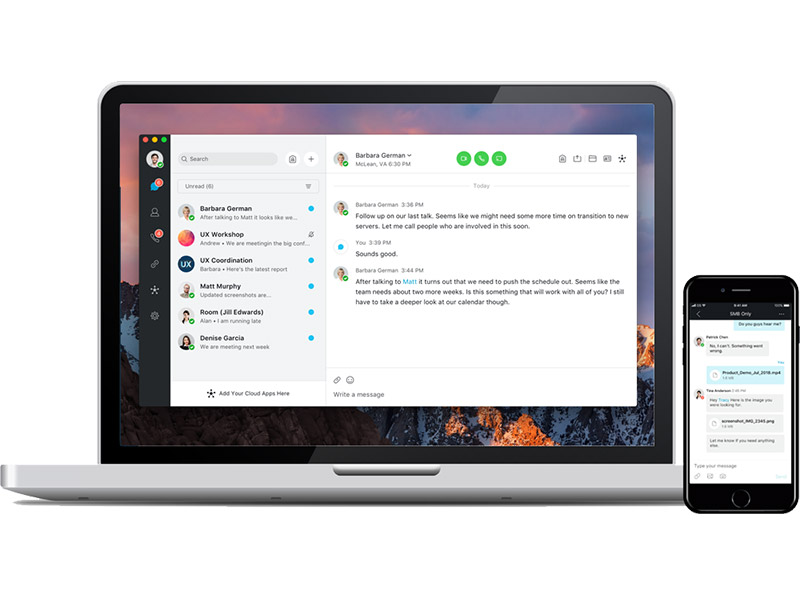 Stay Connected uc one messaging