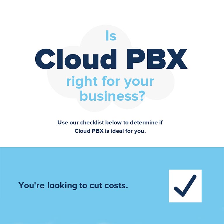 cloud pbx right for your business infographic square