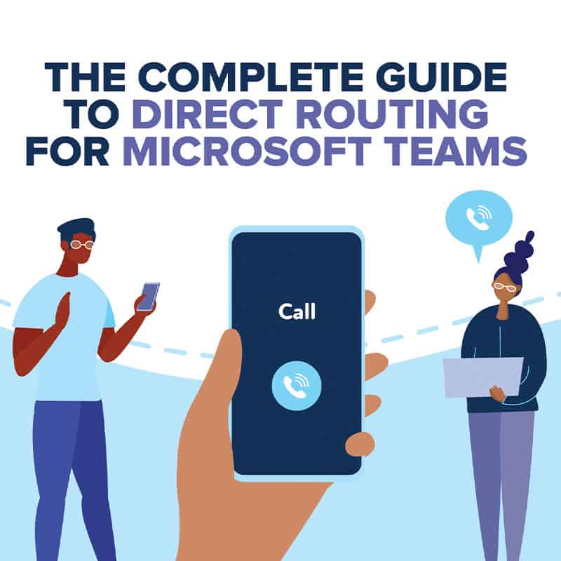 microsoft teams direct routing ebook cover