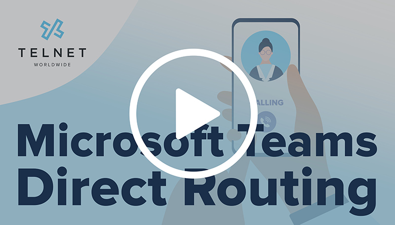 ms teams direct routing demo video