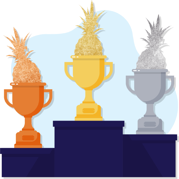 TelNet Worldwide and Superior Contact Pineapple Awards