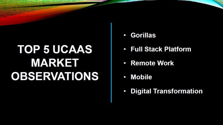 UCaaS Market Observations